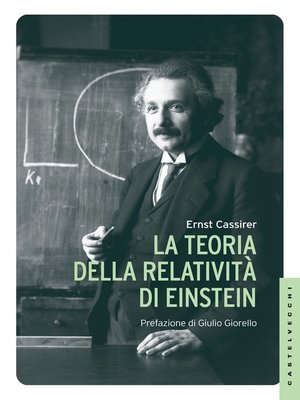 cover image of La teoria della relatività di Einstein